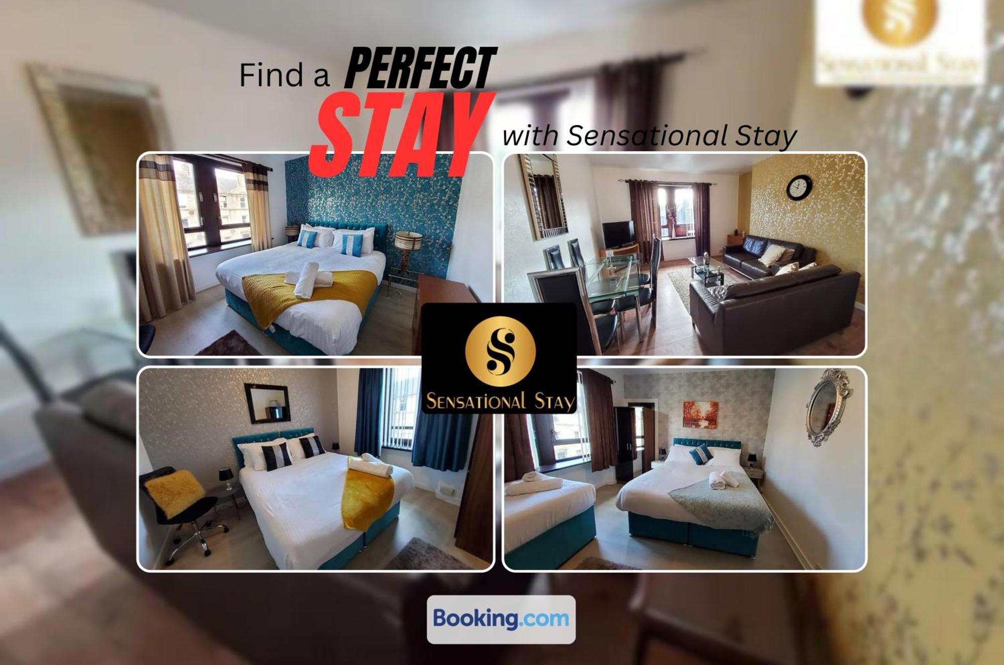 4 Bedroom Apartment By Sensational Stay Short Lets & Serviced Accommodation, Aberdeen , Roslin Street With Free Wi-Fi & Netflix Екстериор снимка